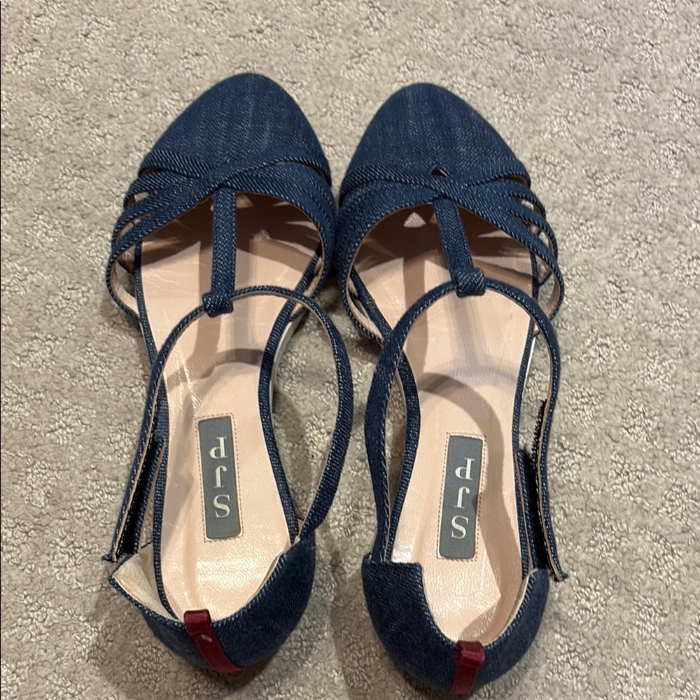 SJP by Sarah Jessica Parker Denim Sneaker Flats - Picture 6 of 6